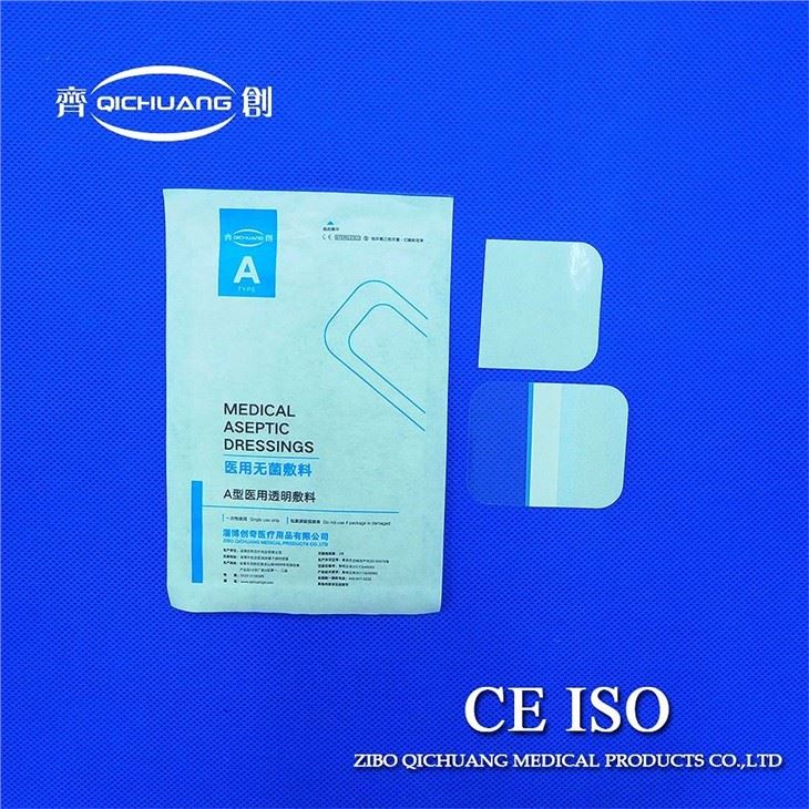 4cm*5cmsemi Permeable Adhesive Dressing Waterproof Transparent IV Catheter Dressing