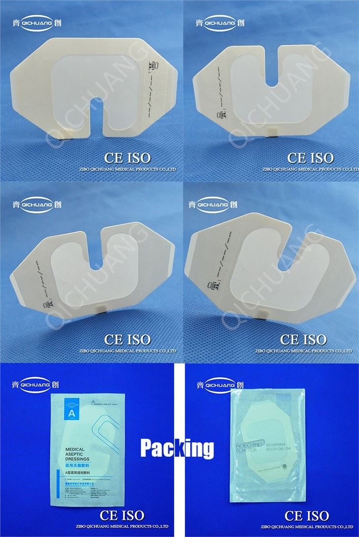 Tegaderm Similar Peripheral IV Dressing - 6cm X 7cm With Ce, ISO, FDA